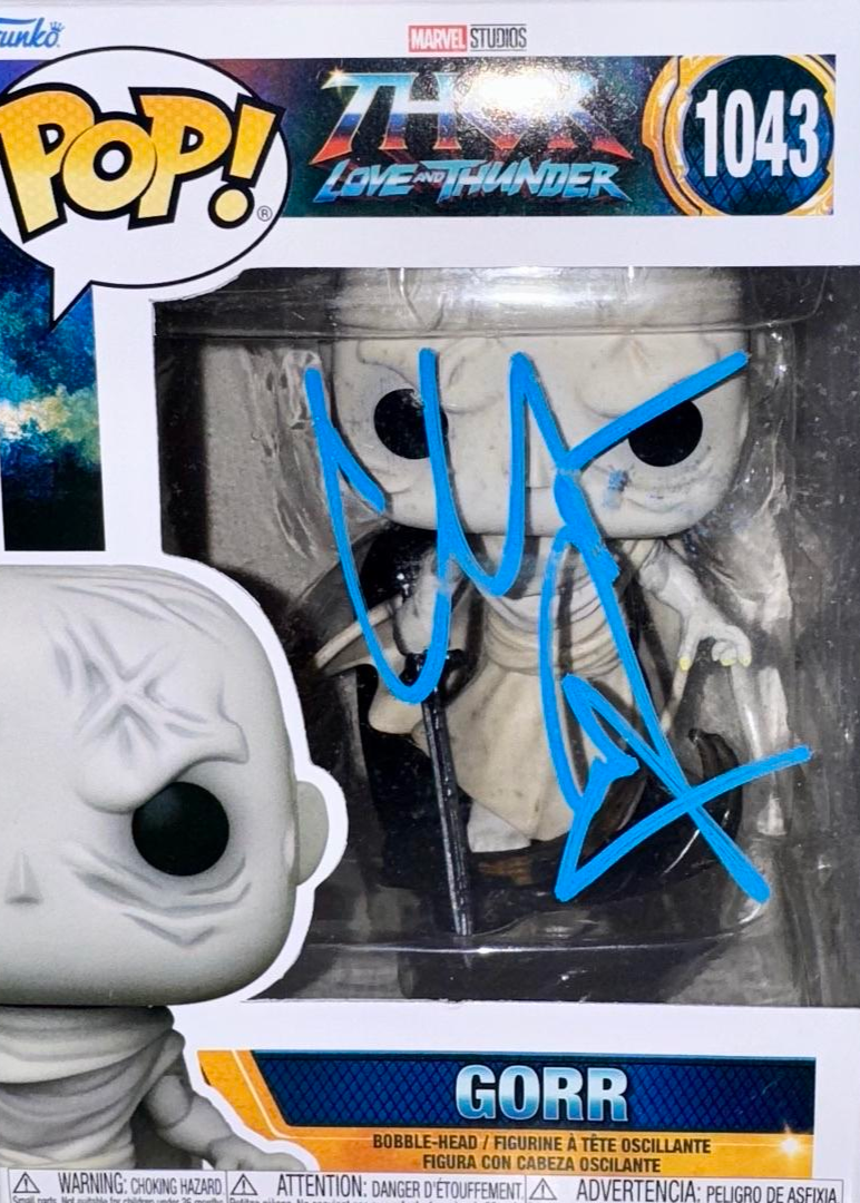 Christian Bale Signed Funko Pop #1043 "Gorr" (Thor Love & Thunder) - ACOA